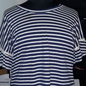 Weekend Suzanne Betro Cotton stripe top M